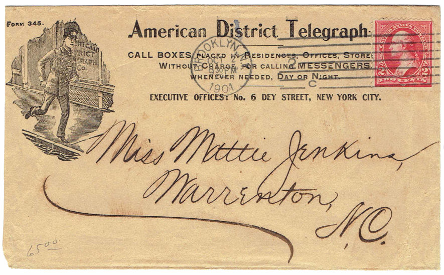 1901 ADT Ny used in Brooklyn - Front