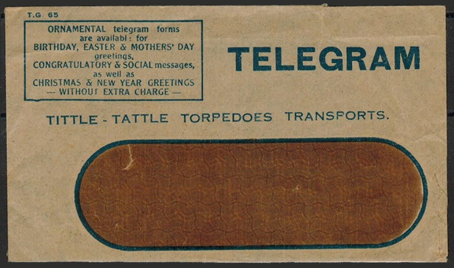 Envelope T.G.65 - 1943 - TTTT.