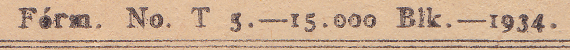 T5 - 1934 printing of another 15000 - imprint