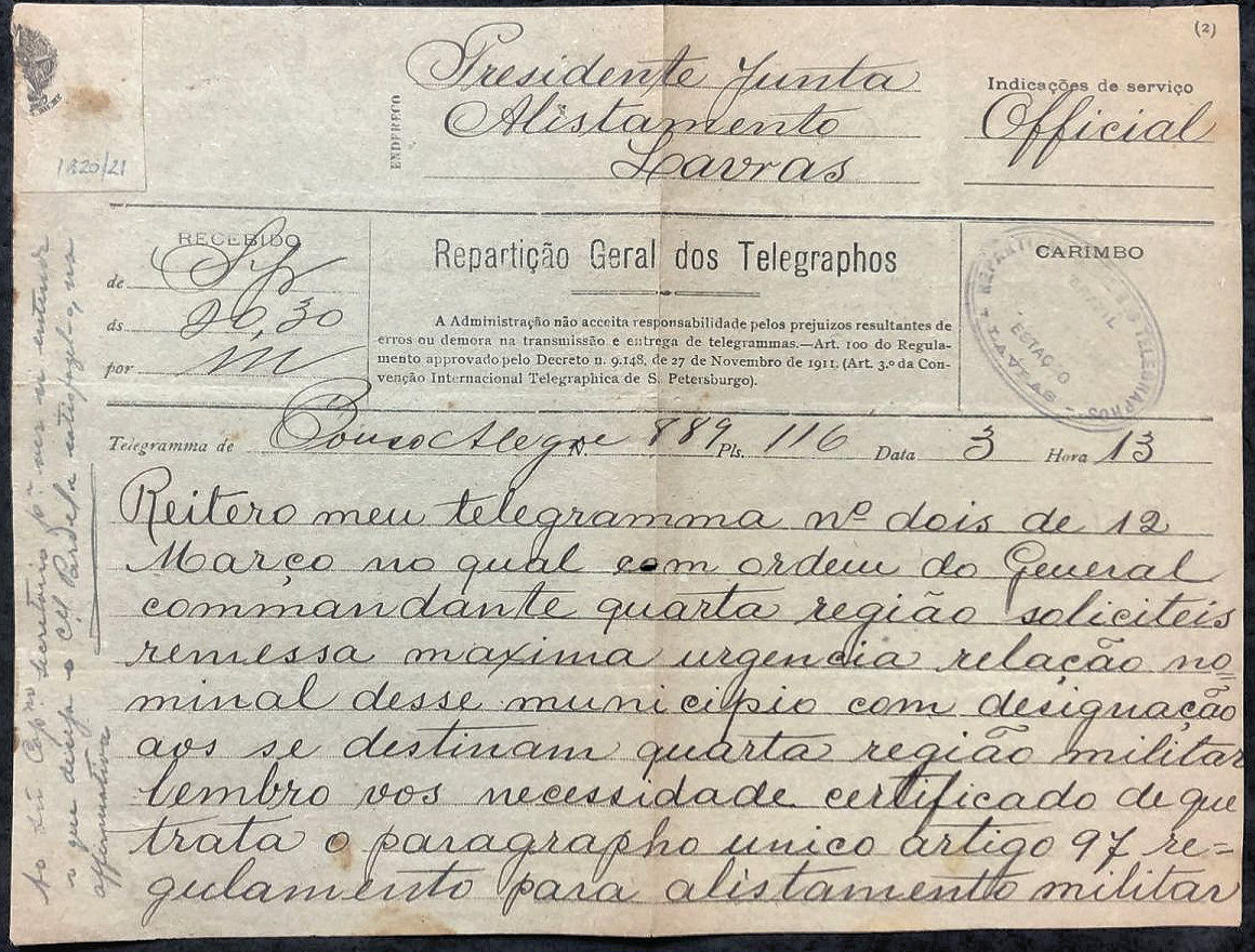 Brazil Official 1928?