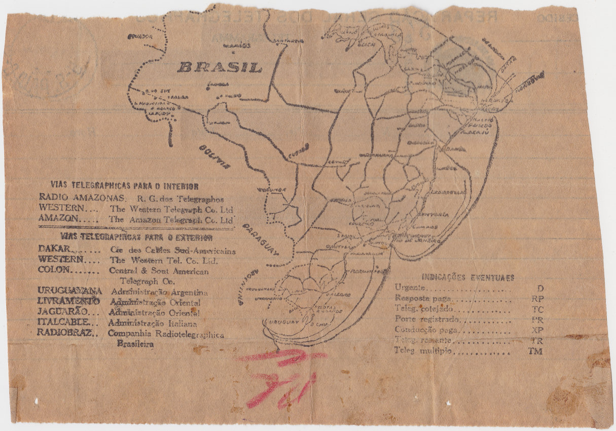 Brazil 16-5-1932 - back