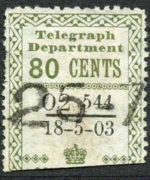 1892 Prov.80c Position 44