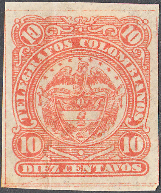 Colombia 10c type III