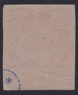 Colombia 20c type Ib, closeup