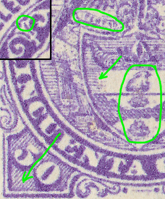 Colombia 50c differences