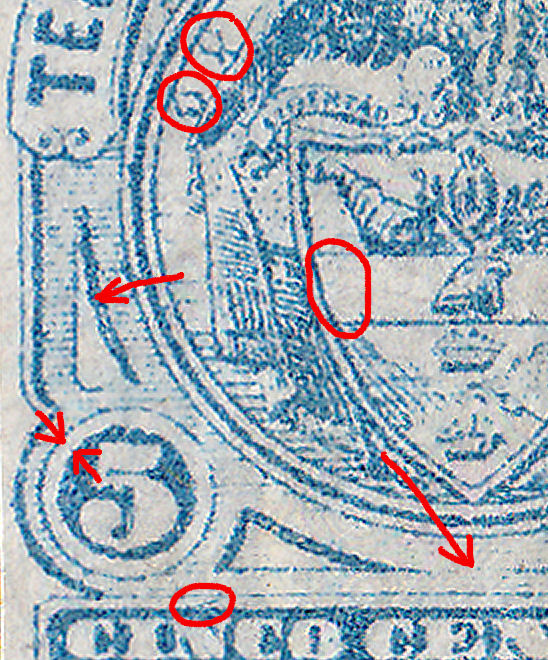 Colombia 5c differences