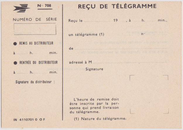 form 708 - front