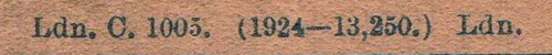 London book 1924 imprint