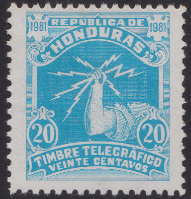 1981 20c perforated