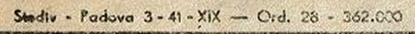 Italian Form 141 - 1941 - imprint