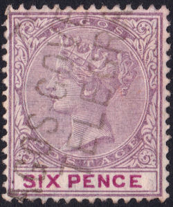 Lagos 6 Pence