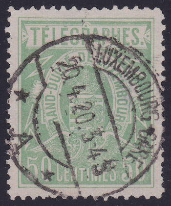 Luxembourg 50c of 1920