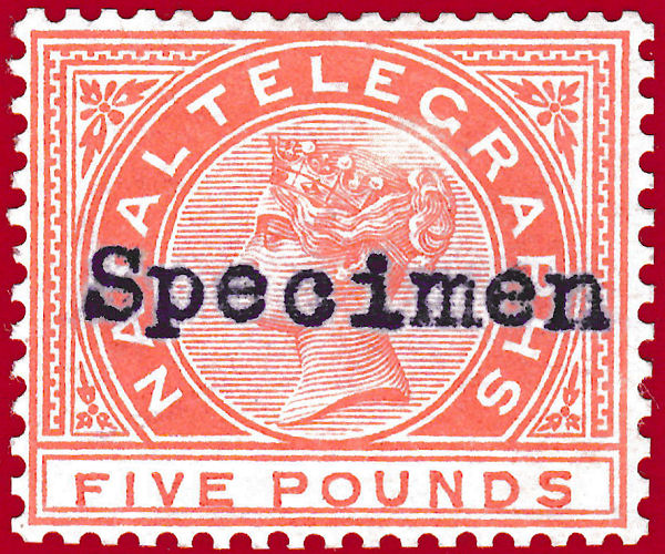 Natal £5 Specimen
