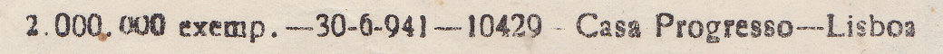 Telegram of 7 November 1942 - imprint