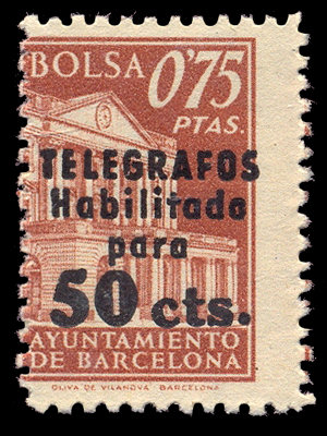 Stock Exchange Tax stamp unissued 1