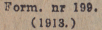 Sweden Telegram used 13 April 1917? - back detail 1