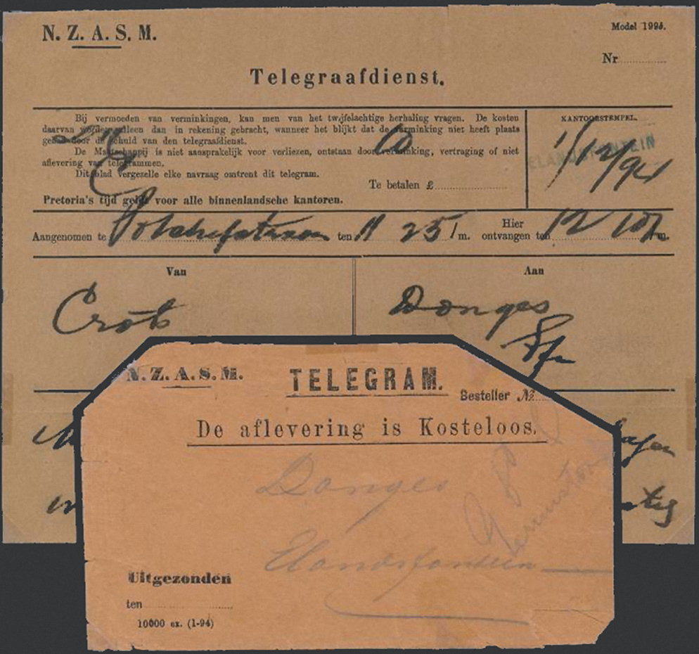 NZASM Telegram