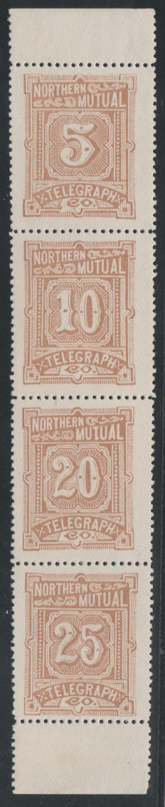 USA Northern Mutual reprint-strip of 4