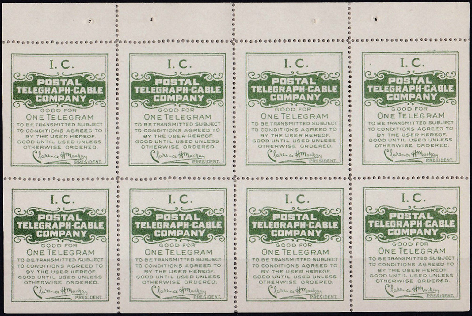 RH81 booklet pane