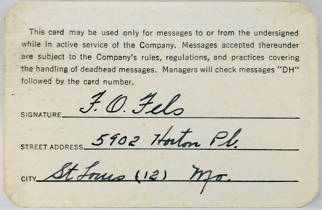 Western Union 30 year Service - back