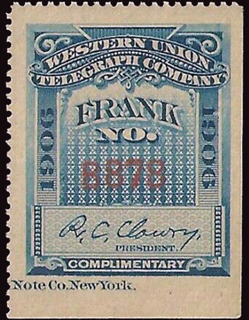 Western Union 1906 - B878