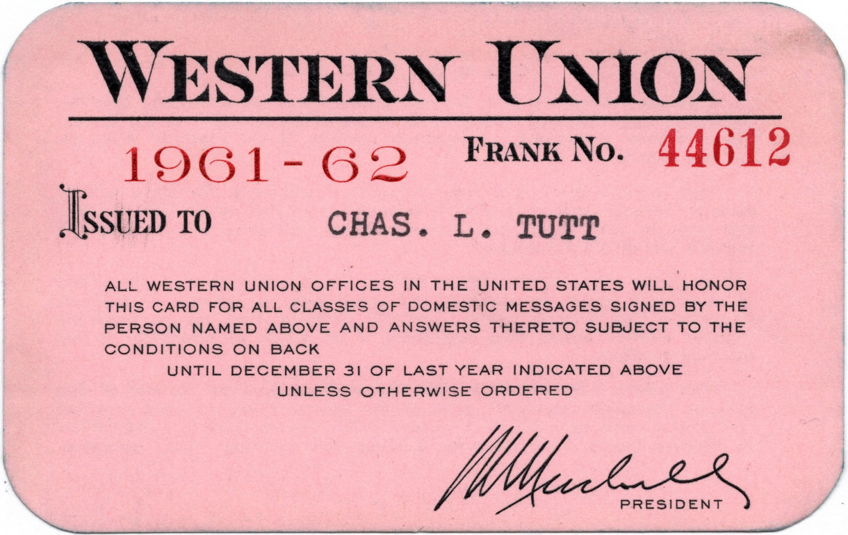 WU Business Frank 1961