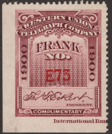 Western Union 1900 RH35 - E73