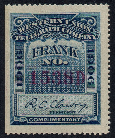 Western Union 1906 - D
