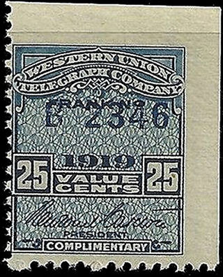 Western Union 1919