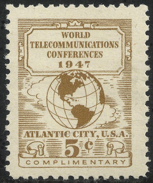 Western Union 1947, 5c