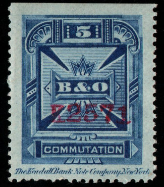 USA B&O Prepayment H10a letter K