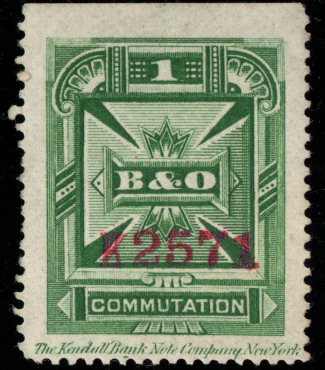 USA B&O Prepayment H9b letter K