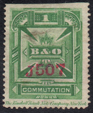 USA B&O Prepayment H9b letter J