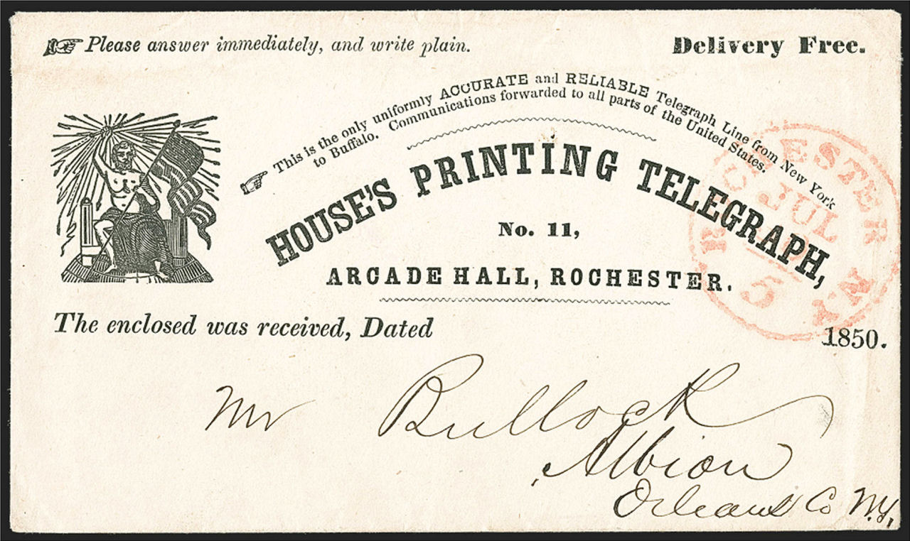 House's Printing Tel. envelope 