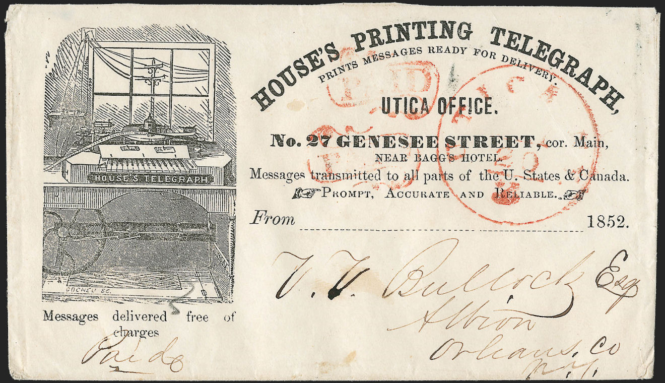 House's Printing Tel. envelope 