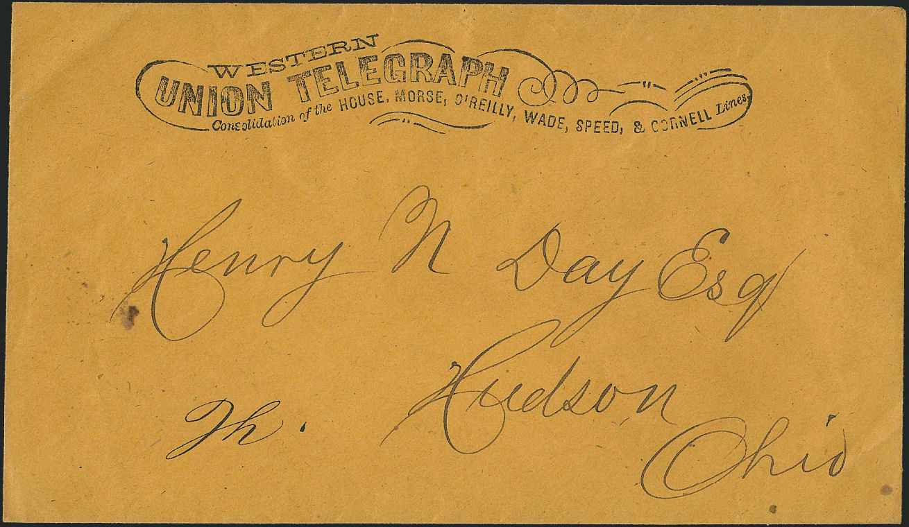 Western Union Telegraph - Consolidation 1