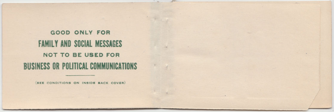 WU 1921 booklet cover - inside