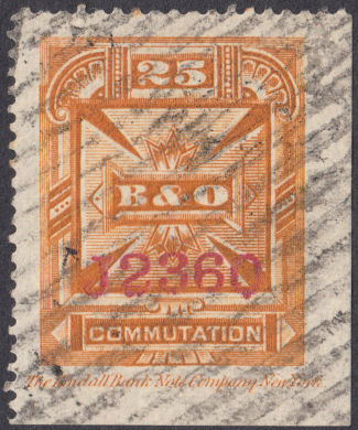 USA B&O Prepayment 25c