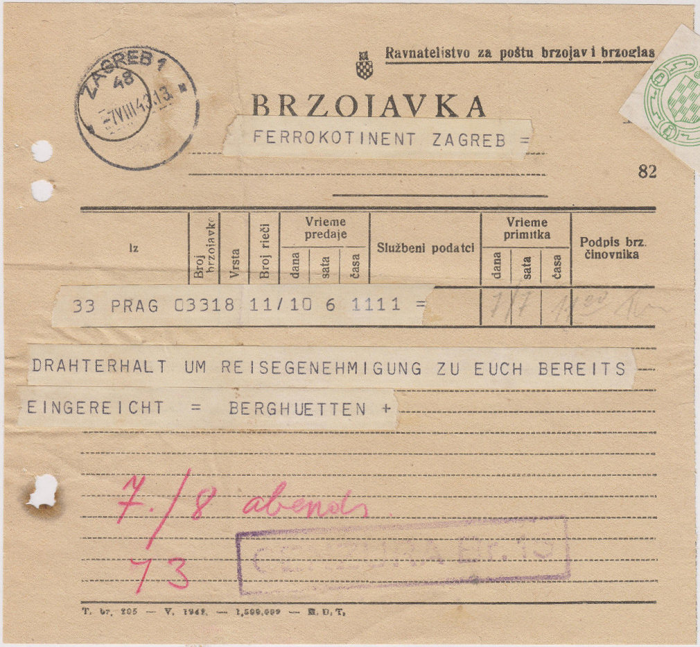 205 May 1943 imprint.