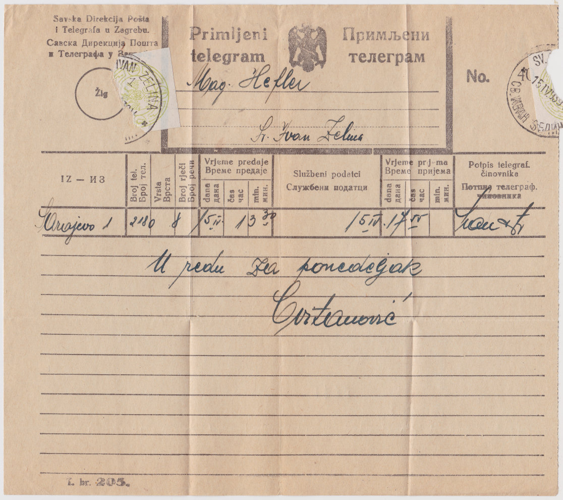 St. Ivan 205 used 1939.