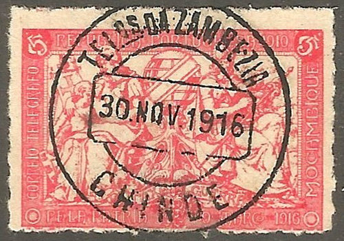 Zambesia 1916 5c