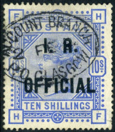 Account Branch / P.O. Glasgow on 10s