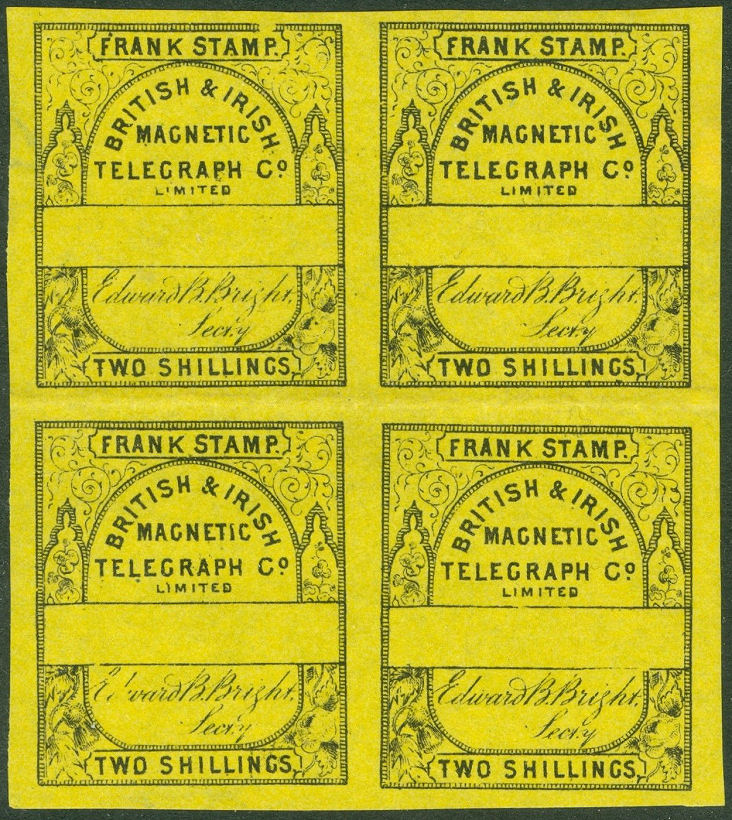 British & Irish 2s block