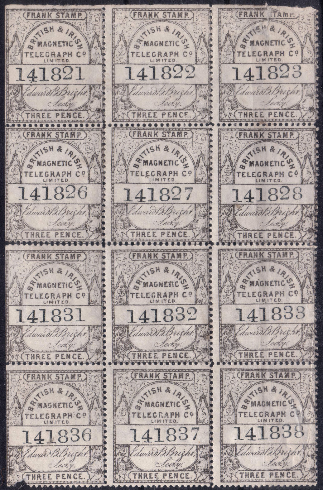 British & Irish 3d - block 3