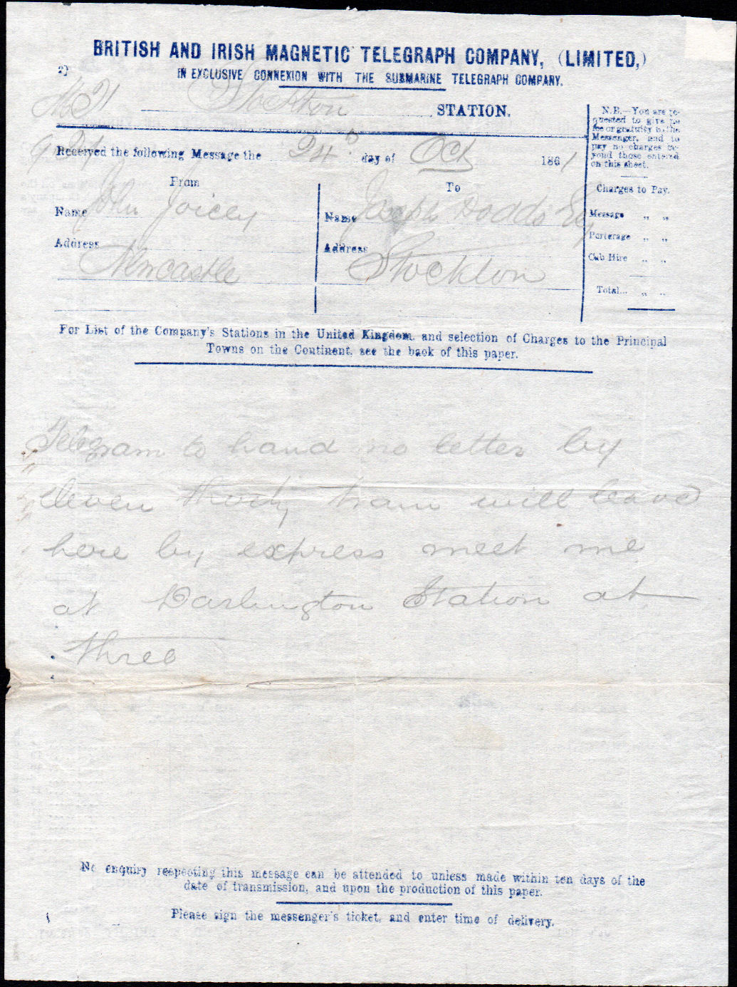 British & Irish Stationery 24-10-61 - front