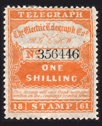 Electric Telegraph Company 1s.