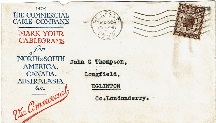 (47A) Belfast to Londonderry - front