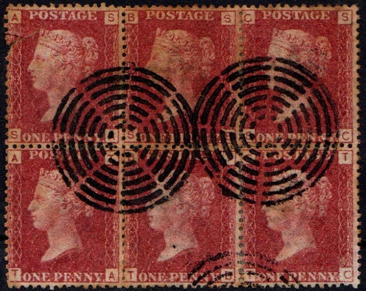 7-Segment rings on 6d plate 8