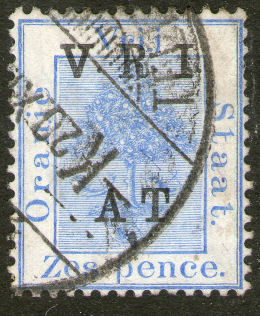 Orange Free State Telegraph 6d