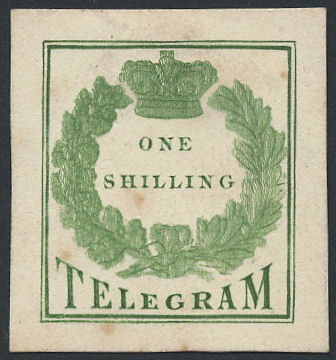 1s Post Office essay in green